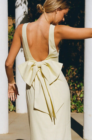 Buttercream Bow Dress