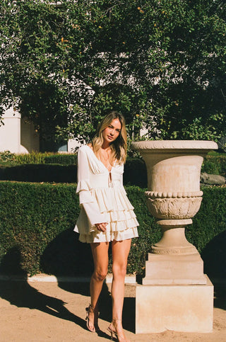 Mini ALB Ruffle Dress