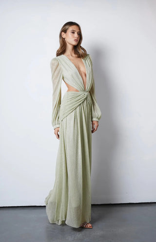 The Goddess Green Dress