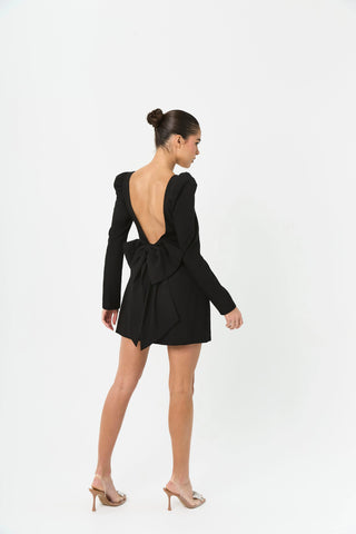Black Bow Dress - Rouge Collection