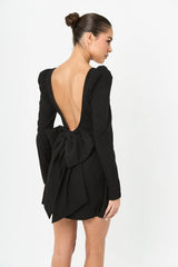 Black Bow Dress - Rouge Collection