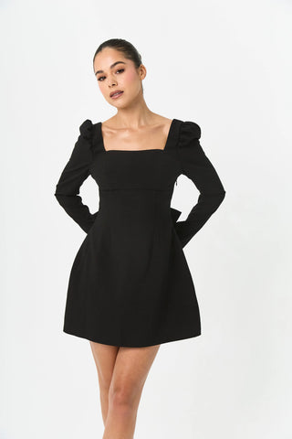 Black Bow Dress - Rouge Collection