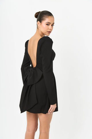 Black Bow Dress - Rouge Collection