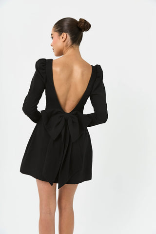 Black Bow Dress - Rouge Collection