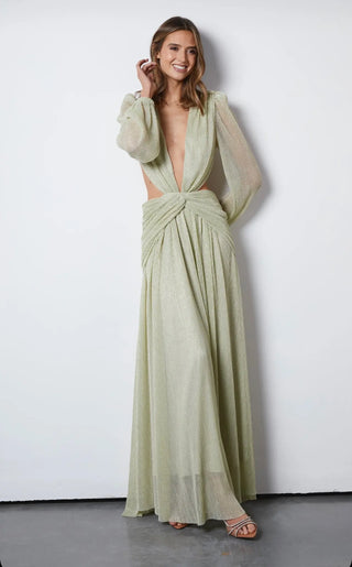 The Goddess Green Dress