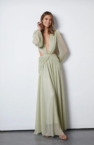 The Goddess Green Dress