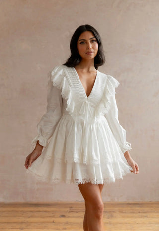 White Blossom Dress
