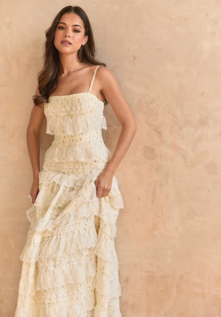 Yellow Lovette Dress