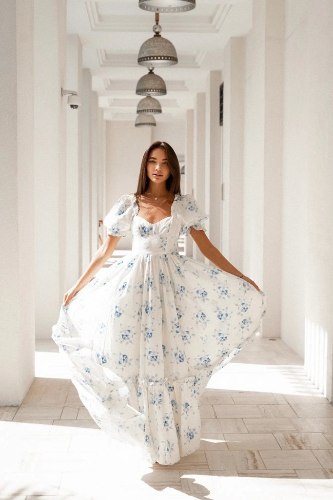 Arianna' Floral Maxi Dress – bluebelleandco