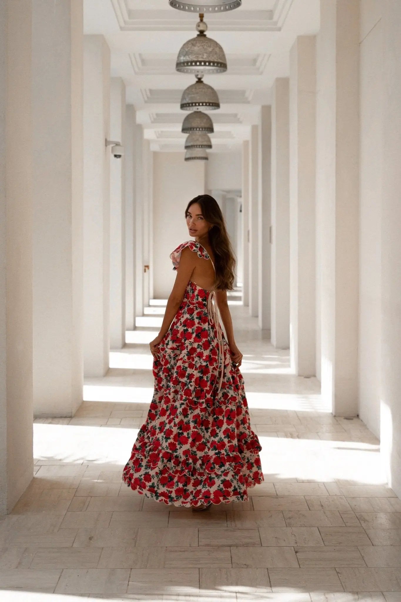 Monaco Rose Maxi Dress - Anne Louise Boutique – Anne Louise Boutique