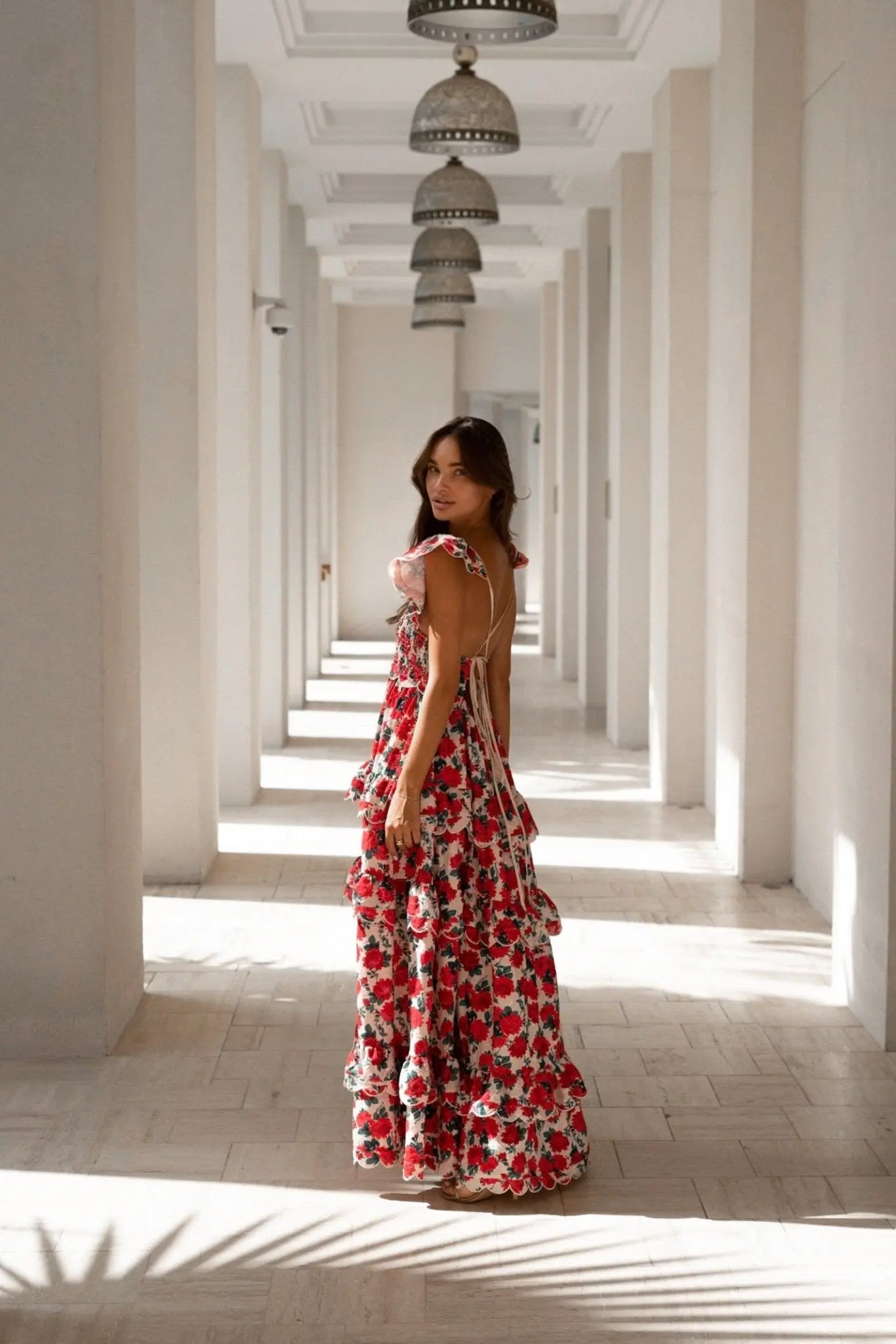 Monaco Rose Maxi Dress - Anne Louise Boutique – Anne Louise Boutique